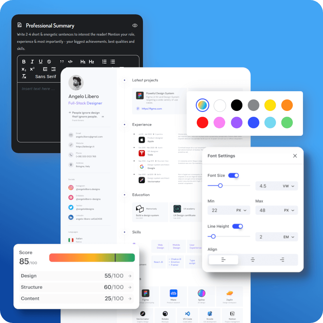 Build Resumes That Stand Out